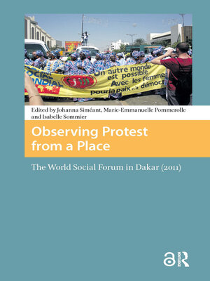 cover image of Observing Protest from a Place
